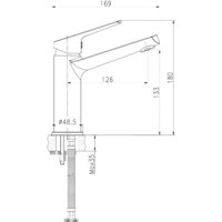 Смеситель Cersanit Flavis 63037 - Превью изображения №2 — Интернет-магазин Time-Shop