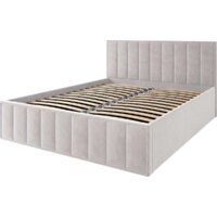 Кровать ДСВ Лана 1.6 с ПМ 160x200 (бежевый софт) - Превью изображения №2 — Интернет-магазин Time-Shop