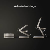 Беспроводное зарядное Momax Q2.Mag 3-in-1 UD31L (титановый) - Превью изображения №6 — Интернет-магазин Time-Shop