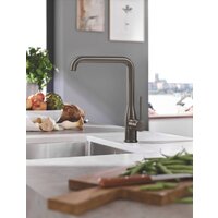Смеситель Grohe Essence 30269AL0 (темный графит матовый) - Превью изображения №2 — Интернет-магазин Time-Shop