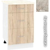 Кортекс-мебель Корнелия Лира НШ50р3ш (дуб сонома/марсель)