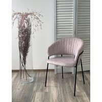 Стул M-City Гемма 688M05705 (Rain 10 Lavanda/черный) - Превью изображения №2 — Интернет-магазин Time-Shop