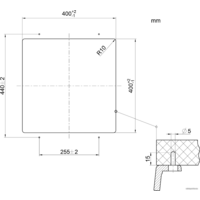 Кухонная мойка Blanco Rotan 400-U 526097 (черный) - Превью изображения №6 — Интернет-магазин Time-Shop