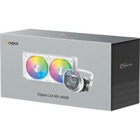 Система жидкостного охлаждения для процессора Ocypus Sigma L24 WH ARGB Sigma-L24-WH2AAWWN00X-GL - Превью изображения №7 — Интернет-магазин Time-Shop
