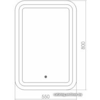  Silver Mirrors Зеркало Мальта 55х80 ФР-00000941 - Превью изображения №3 — Интернет-магазин Time-Shop