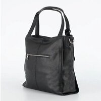 Женская сумка Poshete 845-SR6065OL-BLK (черный) - Превью изображения №2 — Интернет-магазин Time-Shop