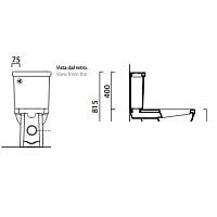 Бачок для унитаза GSI Elements Classic 878111 - Превью изображения №4 — Интернет-магазин Time-Shop