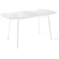 Кухонный стол Мебель Импэкс Leset Мидел Мини (металл белый-стекло белое) - Превью изображения №2 — Интернет-магазин Time-Shop