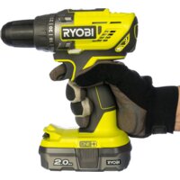Дрель-шуруповерт Ryobi R18DD3-220S 5133003348 (с 2-мя АКБ 2 Ah, сумка) - Превью изображения №7 — Интернет-магазин Time-Shop