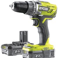 Дрель-шуруповерт Ryobi R18DD3-220S 5133003348 (с 2-мя АКБ 2 Ah, сумка) - Превью изображения №2 — Интернет-магазин Time-Shop