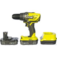 Дрель-шуруповерт Ryobi R18DD3-220S 5133003348 (с 2-мя АКБ 2 Ah, сумка) - Превью изображения №3 — Интернет-магазин Time-Shop