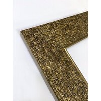 Зеркало Декарт Настенное в раме 8Л1669 (золотистый перламутр) - Превью изображения №2 — Интернет-магазин Time-Shop