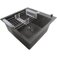 Кухонная мойка Stellar Nano E5050GE (серый) - Превью изображения №3 — Интернет-магазин Time-Shop