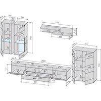 Горка Интерлиния Neo-1 с подсветкой (керамика/белый) - Превью изображения №2 — Интернет-магазин Time-Shop