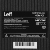 Телевизор Leff 40F690T - Превью изображения №5 — Интернет-магазин Time-Shop