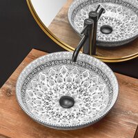 Умывальник Rea Arte D.Grey REAU8002 - Превью изображения №4 — Интернет-магазин Time-Shop