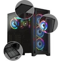 Корпус Corsair 4000D Airflow CC-9011200-WW - Превью изображения №19 — Интернет-магазин Time-Shop