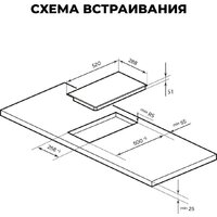 Варочная панель LEX EVH 3020B BL - Превью изображения №3 — Интернет-магазин Time-Shop