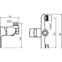 Смеситель Ahti Ivalo IL305000 - Превью изображения №2 — Интернет-магазин Time-Shop