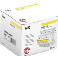Выключатель автоматический IEK ВА 47-150 125А 3Р 15кА С MVA50-3-125-C - Превью изображения №2 — Интернет-магазин Time-Shop