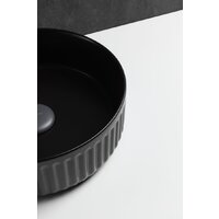 Умывальник Allen Brau Fantasy Line 36 4.11032.31 черный матовый - Превью изображения №9 — Интернет-магазин Time-Shop