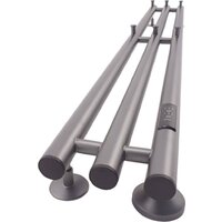 Полотенцесушитель Маргроид Ferrum Inaro СНШ 80*6*12 Графит, скрытого монтажа, таймер справа (6 крючков) - Превью изображения №5 — Интернет-магазин Time-Shop