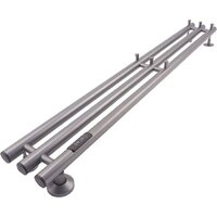 Полотенцесушитель Маргроид Ferrum Inaro СНШ 80*6*12 Графит, скрытого монтажа, таймер справа (6 крючков) - Превью изображения №6 — Интернет-магазин Time-Shop