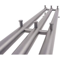 Полотенцесушитель Маргроид Ferrum Inaro СНШ 80*6*12 Графит, скрытого монтажа, таймер справа (6 крючков) - Превью изображения №7 — Интернет-магазин Time-Shop