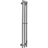 Полотенцесушитель Маргроид Ferrum Inaro СНШ 80*6*12 Графит, скрытого монтажа, таймер справа (6 крючков) - Превью изображения №3 — Интернет-магазин Time-Shop