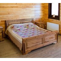 Кровать ФанДОК Викинг 01 160x200 Ф-181.03 (орех) - Превью изображения №2 — Интернет-магазин Time-Shop