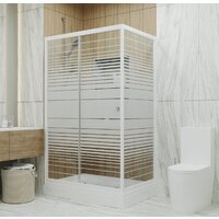 Душевой уголок Triton Фьюжн А1 120х80 (полосы) - Превью изображения №3 — Интернет-магазин Time-Shop