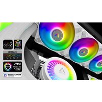 Система жидкостного охлаждения для процессора Arctic Liquid Freezer III 360 A-RGB White ACFRE00152A - Превью изображения №8 — Интернет-магазин Time-Shop