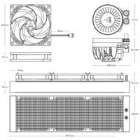 Система жидкостного охлаждения для процессора Arctic Liquid Freezer III 360 A-RGB White ACFRE00152A - Превью изображения №3 — Интернет-магазин Time-Shop