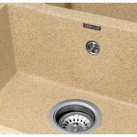 Кухонная мойка Gerhans C01 (песочный) - Превью изображения №4 — Интернет-магазин Time-Shop
