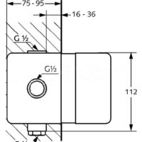 Душевая система  Kludi Bozz 387363976 - Превью изображения №8 — Интернет-магазин Time-Shop