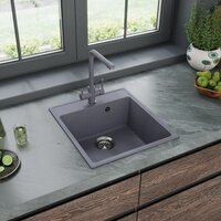 Кухонная мойка MAUNFELD Perla 460 MFQS-460LGR - Превью изображения №2 — Интернет-магазин Time-Shop