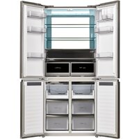 Четырёхдверный холодильник MAUNFELD MFF190NFDSX - Превью изображения №4 — Интернет-магазин Time-Shop