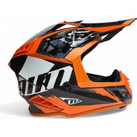 Мотошлем AIM RH855 Carbon Terrain RH855T-DBO-M (M, черный/оранжевый) - Превью изображения №5 — Интернет-магазин Time-Shop