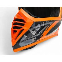 Мотошлем AIM RH855 Carbon Terrain RH855T-DBO-M (M, черный/оранжевый) - Превью изображения №7 — Интернет-магазин Time-Shop