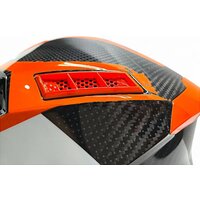 Мотошлем AIM RH855 Carbon Terrain RH855T-DBO-M (M, черный/оранжевый) - Превью изображения №10 — Интернет-магазин Time-Shop