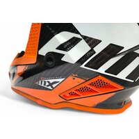 Мотошлем AIM RH855 Carbon Terrain RH855T-DBO-M (M, черный/оранжевый) - Превью изображения №9 — Интернет-магазин Time-Shop