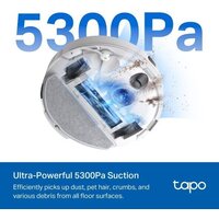 Робот-пылесос TP-Link Tapo RV30 Max (белый) - Превью изображения №5 — Интернет-магазин Time-Shop