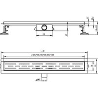 Трап/канал Raglo R652.70.06 - Превью изображения №2 — Интернет-магазин Time-Shop