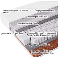Матрас Фабрика сна Топ-8 90x200 - Превью изображения №2 — Интернет-магазин Time-Shop