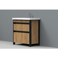  АВН Тумба под умывальник Ванкувер 80 66.03 (34) - Превью изображения №2 — Интернет-магазин Time-Shop