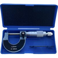 Микрометр Shanghai Instrument МК-25 (0-25мм) - Превью изображения №2 — Интернет-магазин Time-Shop