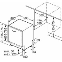 Встраиваемая посудомоечная машина Siemens iQ300 SN73HX15VE - Превью изображения №10 — Интернет-магазин Time-Shop