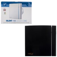 Осевой вентилятор Soler&Palau Silent-100 CZ Matt Black Design - 4C 5210007700 - Превью изображения №4 — Интернет-магазин Time-Shop