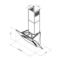 Кухонная вытяжка LEX Mira 500 (черный) - Превью изображения №2 — Интернет-магазин Time-Shop