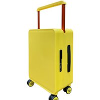 Чемодан DoubleW 005# (S, желтый) - Превью изображения №3 — Интернет-магазин Time-Shop